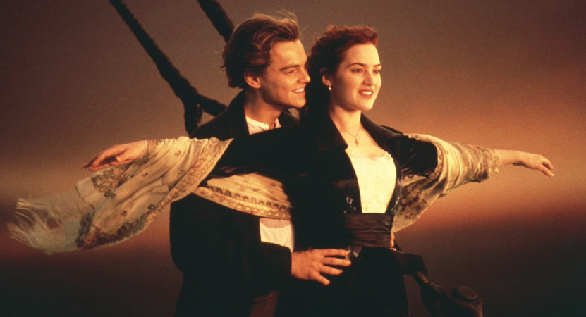 Still image from Titanic in 3D.
